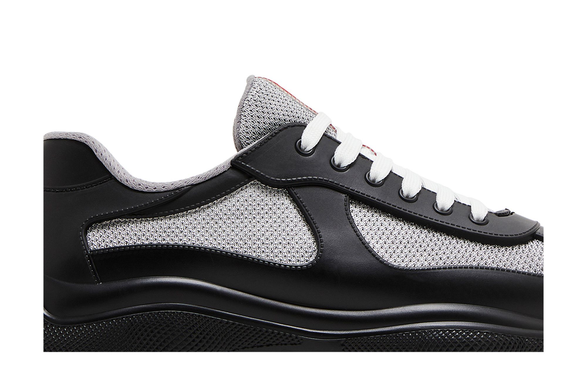 Prada americas cup grey hot sale