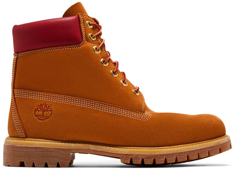 DTLR x Timberland 6 Inch Premium Boot Red Tops