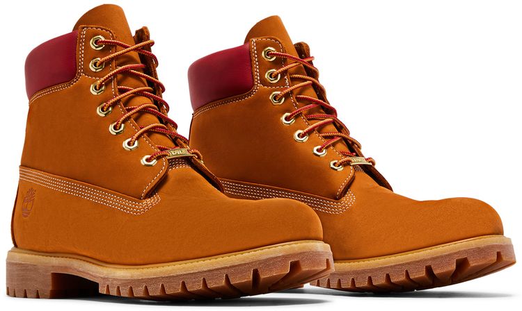 DTLR x Timberland 6 Inch Premium Boot Red Tops