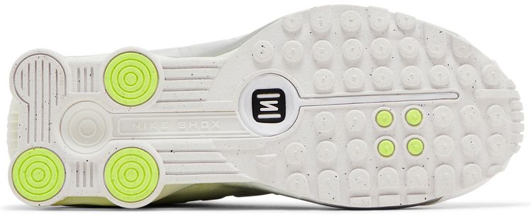 Nike Wmns Shox R4 White Metallic Silver