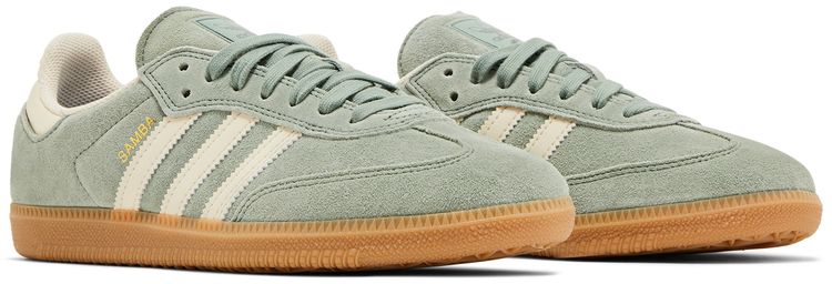 Adidas Samba ADV Silver Green Wonder White