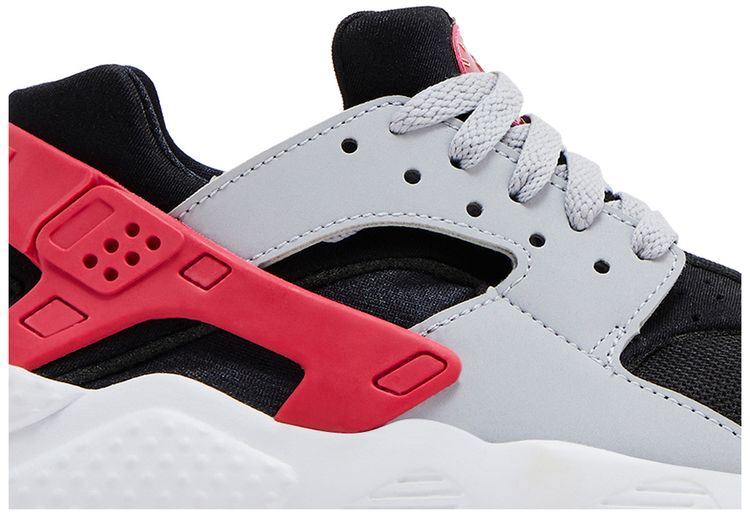Nike Huarache Run GS Black Rush Pink Grey