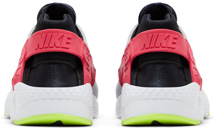 Nike Huarache Run GS Black Rush Pink Grey