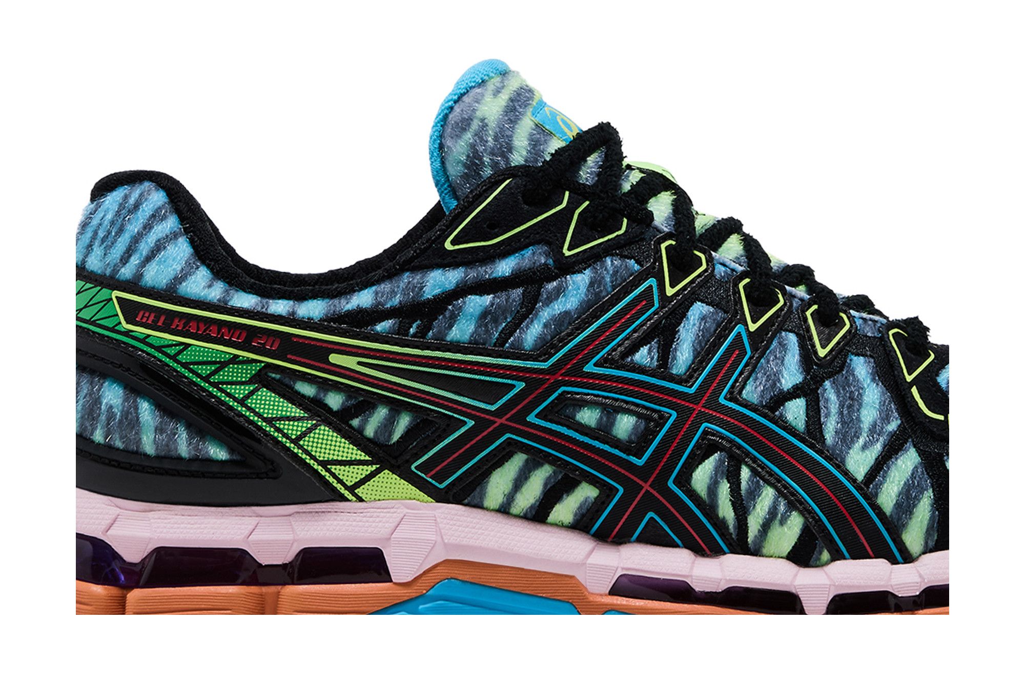 Buy Kenzo x Gel Kayano 20 'Cyan Zebra' - 1201B032 400 | GOAT