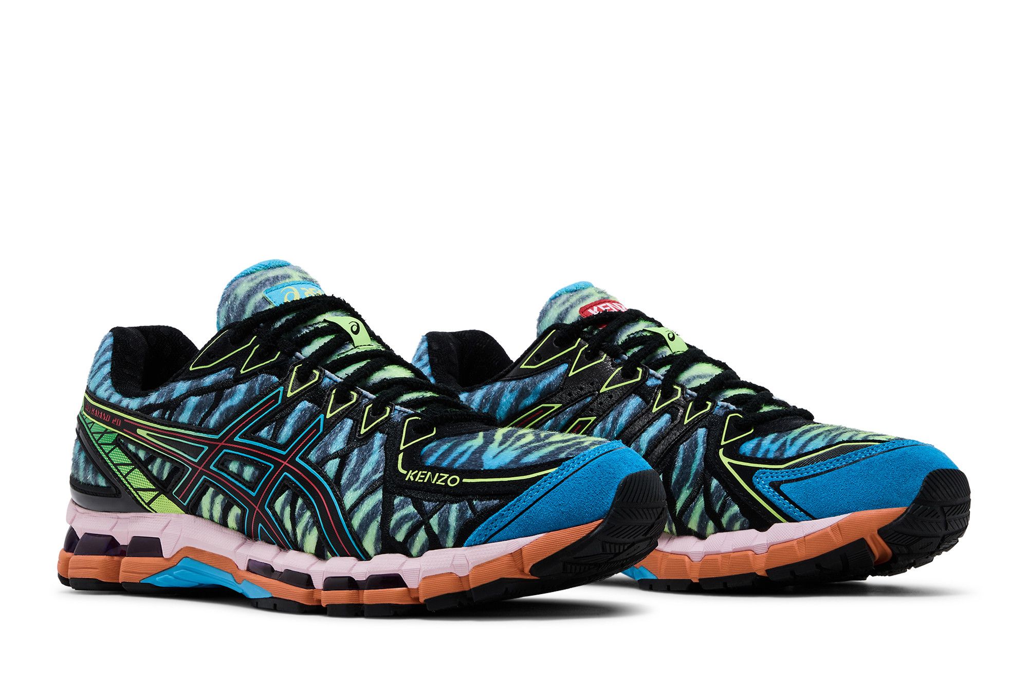 Buy Kenzo x ASICS Gel Kayano 20 'Cyan Zebra' - 1201B032 400 | GOAT