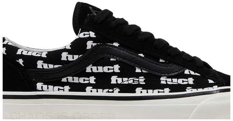 FUCT x Slam Jam x Vans Old Skool Reissue 36 LX Black Marshmallow