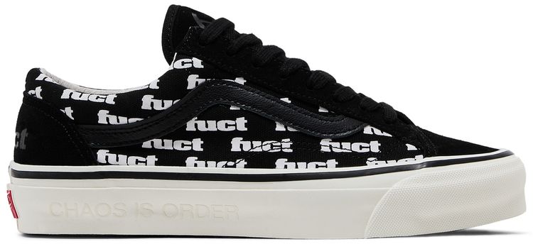 FUCT x Slam Jam x Vans Old Skool Reissue 36 LX Black Marshmallow