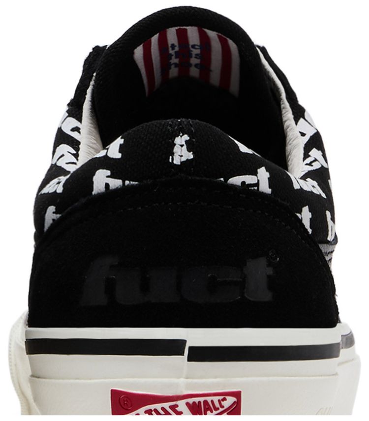 FUCT x Slam Jam x Vans Old Skool Reissue 36 LX Black Marshmallow