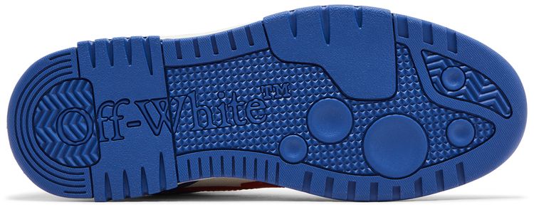 Off White Out of Office White Royal Blue Red