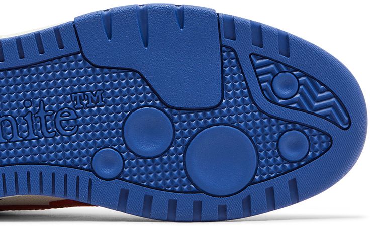 Off White Out of Office White Royal Blue Red