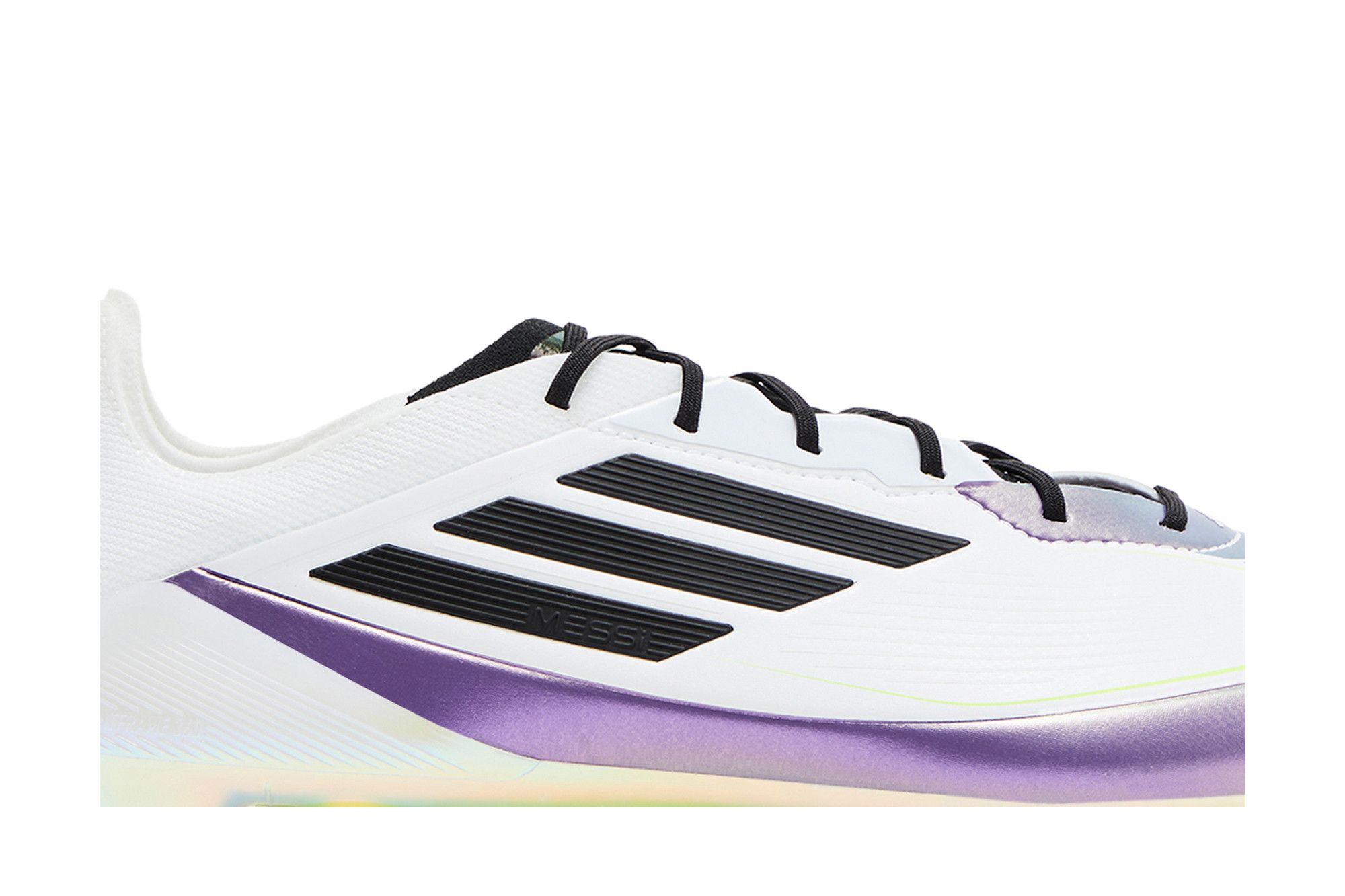 adidas F50 MESSI ホワイト/パープル adidas アディダス F50 MESSI ELITE FG(ホワイト×ブラック