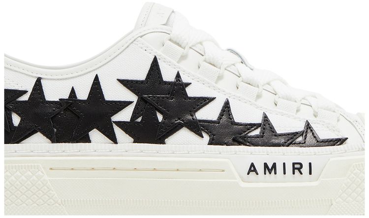 Amiri Wmns Stars Court Low White Black
