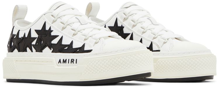 Amiri Wmns Stars Court Low White Black