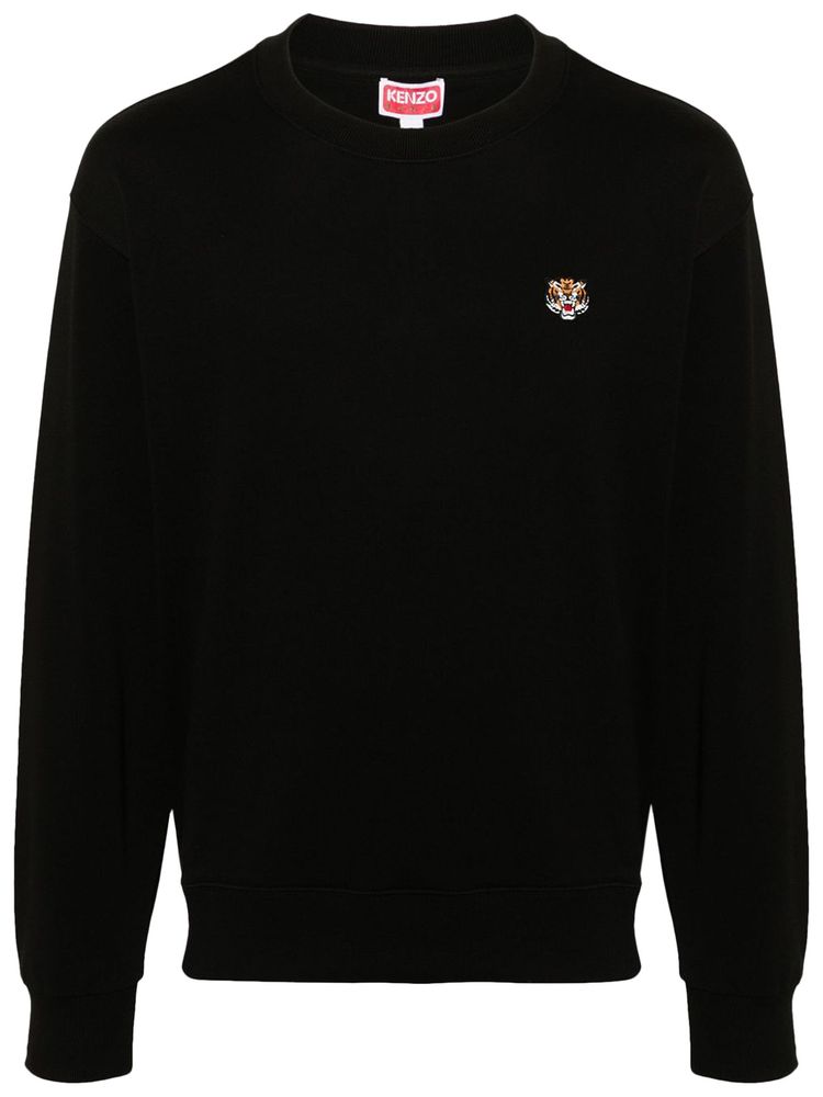 Kenzo Lucky Tiger Classic Sweatshirt Black