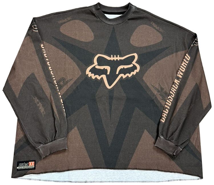 Cactus Jack by Travis Scott x Fox Racing x ComplexCon Jersey Brown