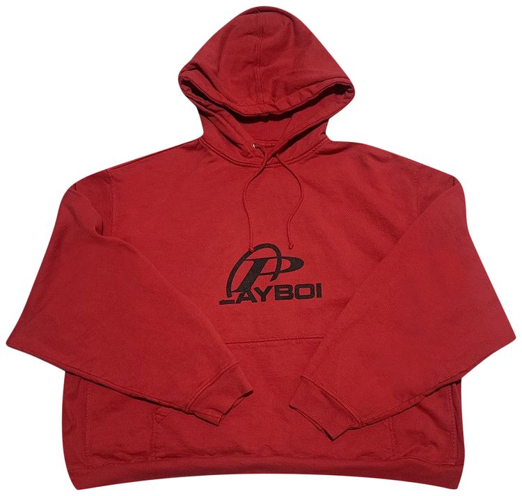 Hood By Air  Playboi Carti Hoodie Red