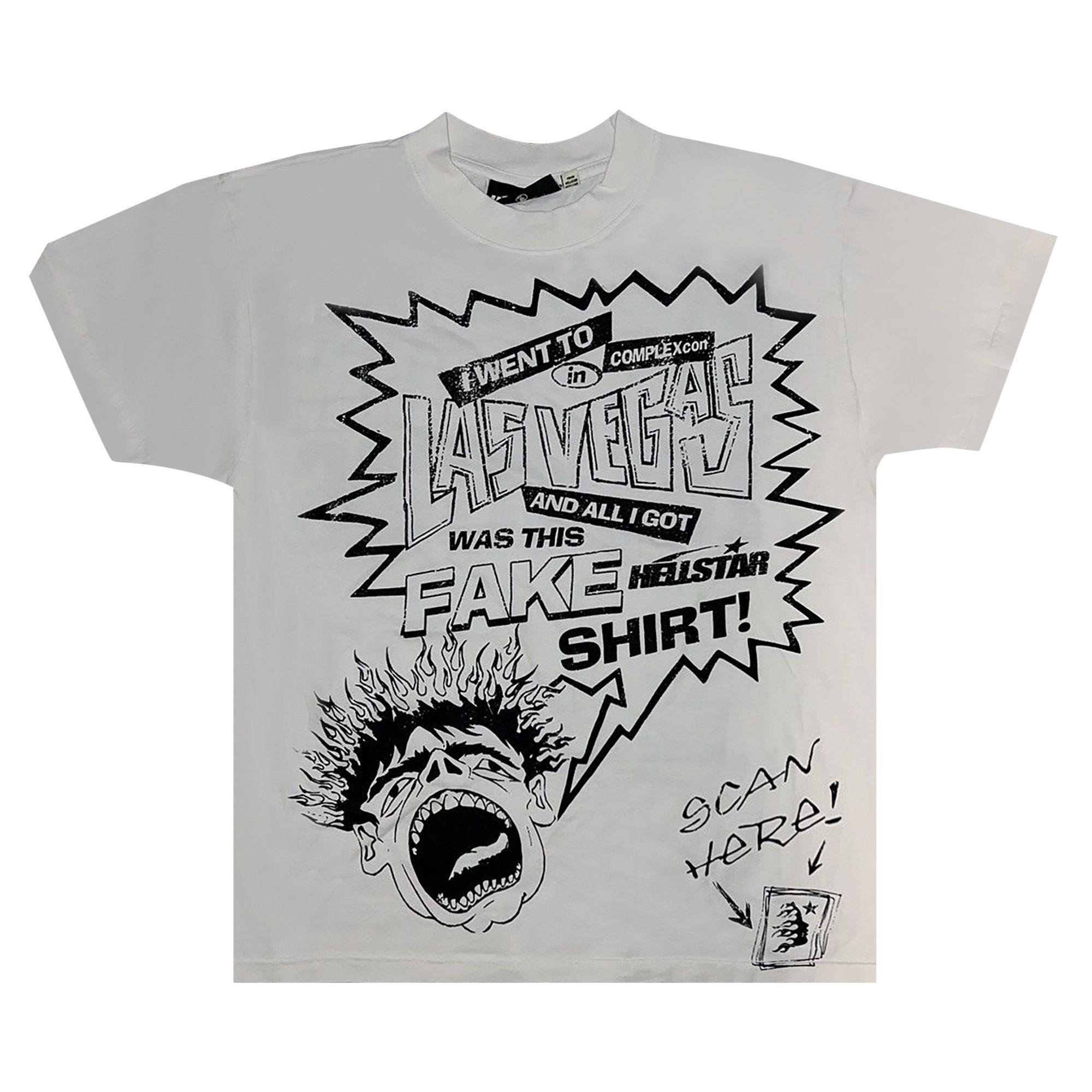 Buy Hellstar x ComplexCon Exclusive Tee 'White' - 09357