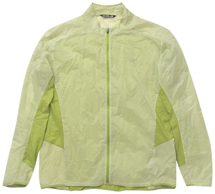 Arcteryx Checkered Runners Jacket Light Green