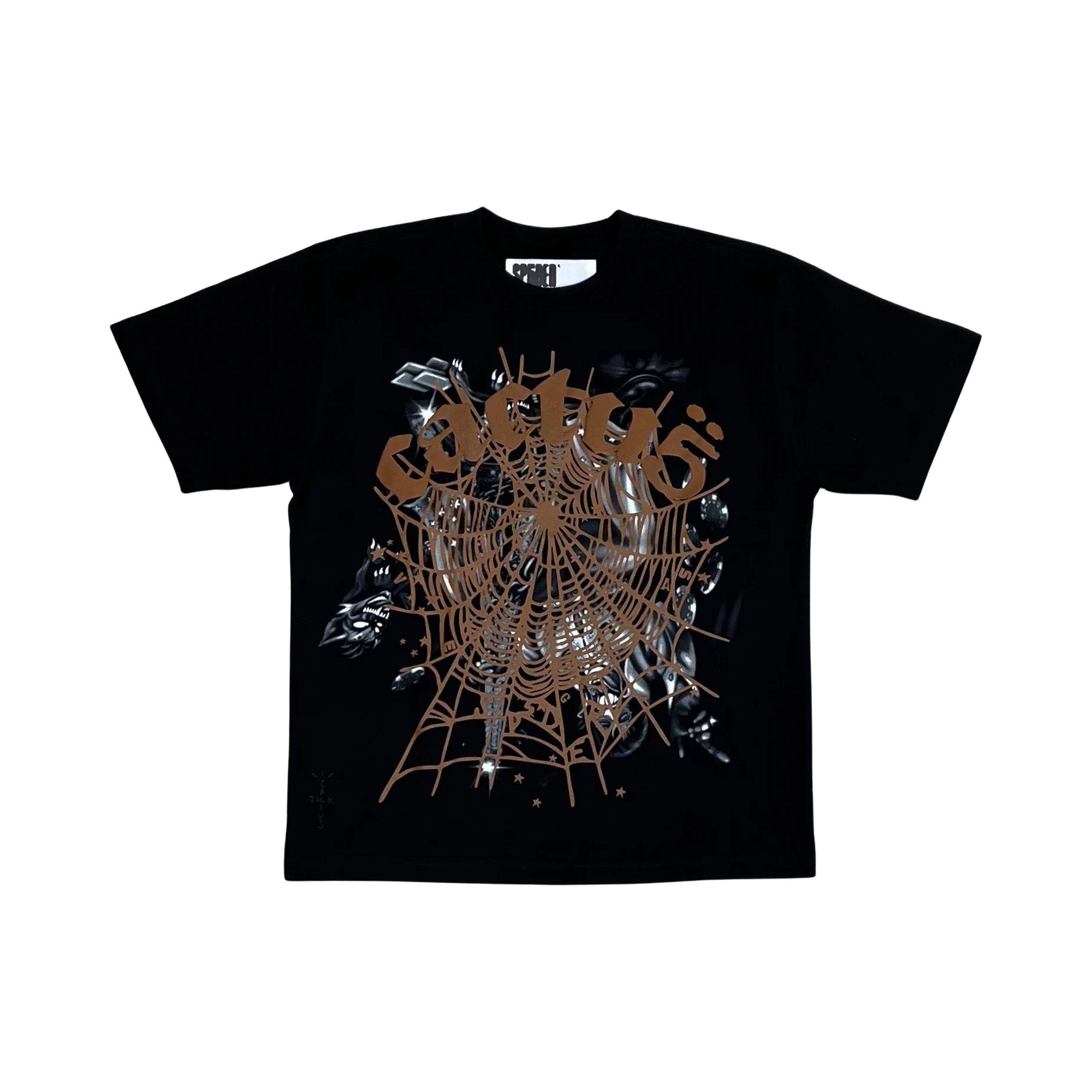 Buy Sp5der x Travis Scott x ComplexCon Tee 'Black' - 02406