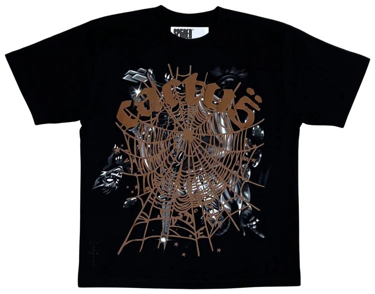 Sp5der x Travis Scott x ComplexCon Tee Black