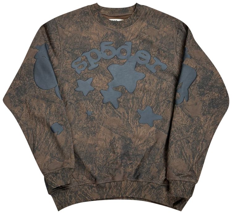 Sp5der x ComplexCon Tree Crewneck Camo