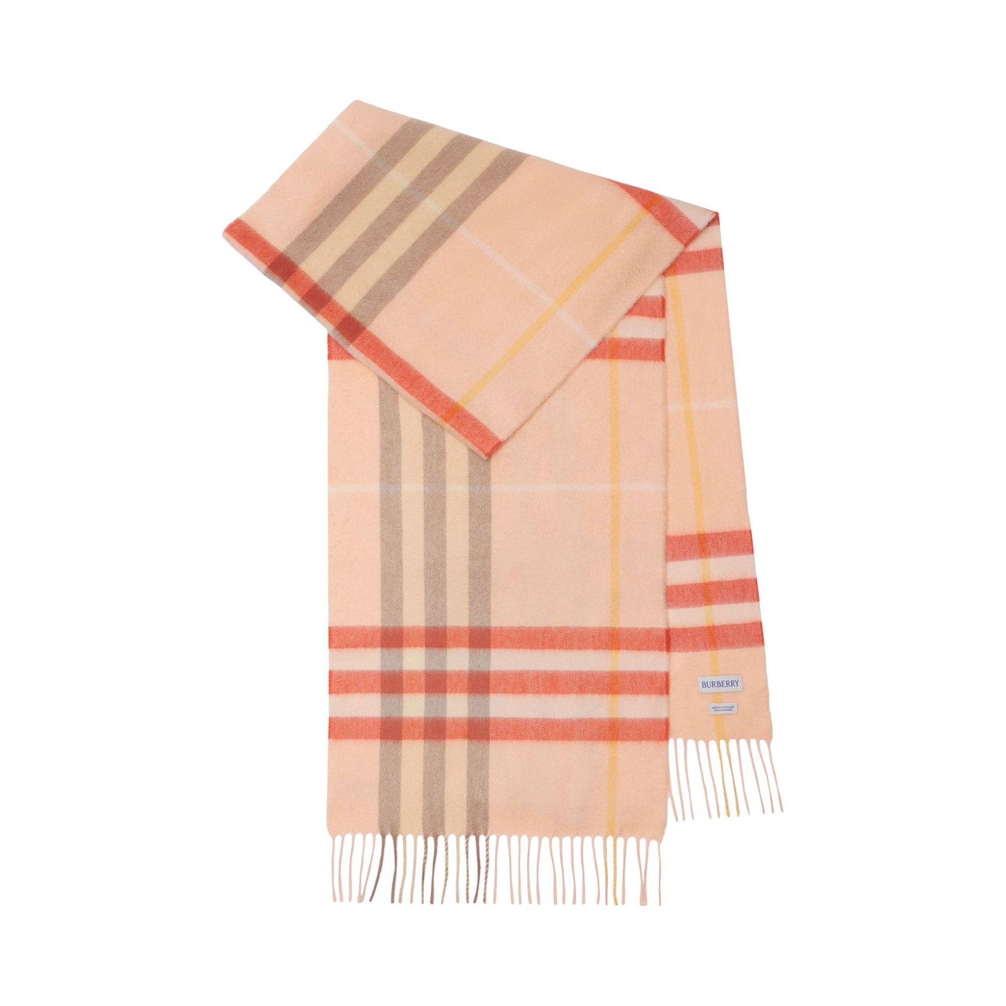 BURBERRY｜ (Check Cashmere Scarf (8103015)) CC8153DF-5F66-4659-957B-