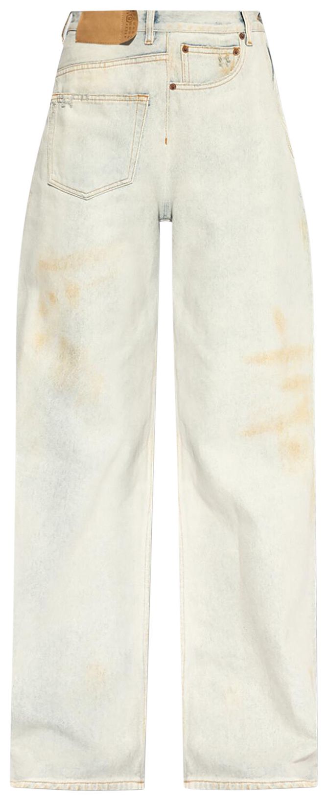 MM6 Maison Margiela 5 Pockets Pants Light Blue