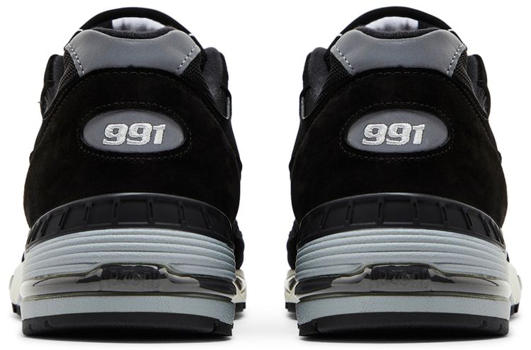New Balance 991 Made in England Black Silver
