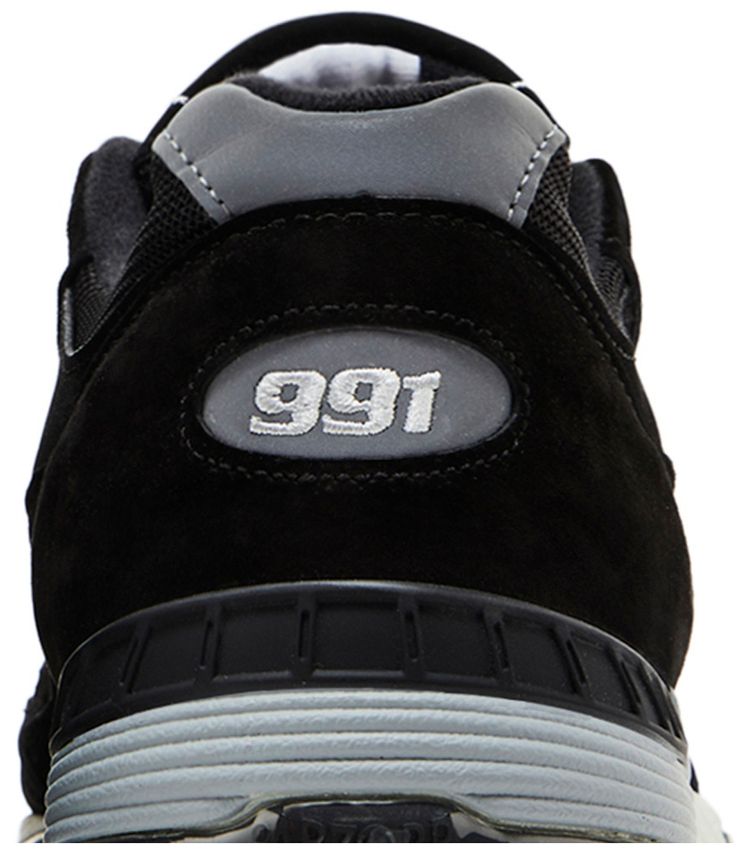 New Balance 991 Made in England Black Silver