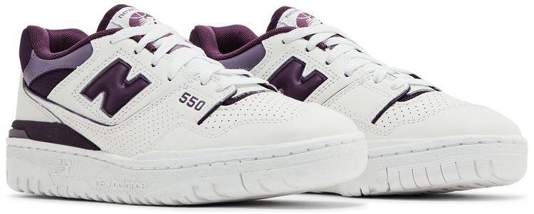 Wmns 550 White Midnight Violet