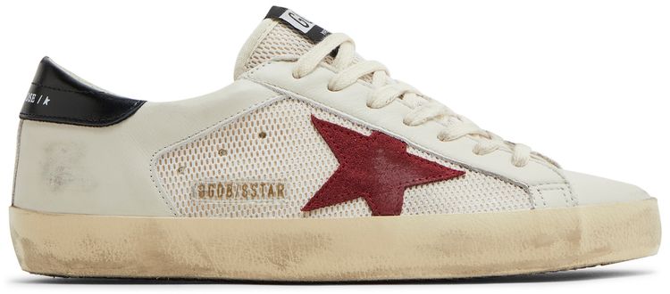 Golden Goose Superstar White Pomegranate Black