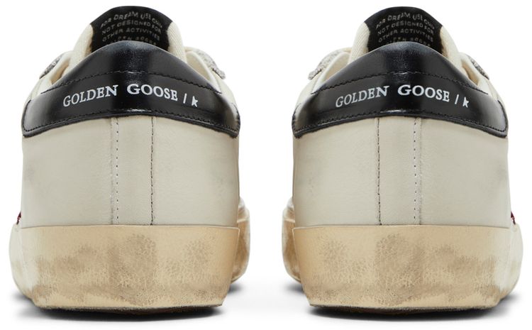 Golden Goose Superstar White Pomegranate Black