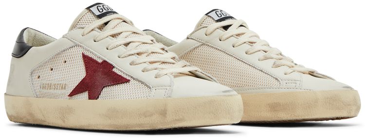 Golden Goose Superstar White Pomegranate Black