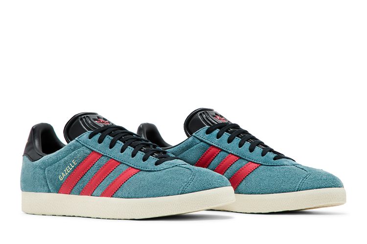 adidas gazelle silver green womens Adidas Gazelle 2 Big Kids' Shoes Blue-Black