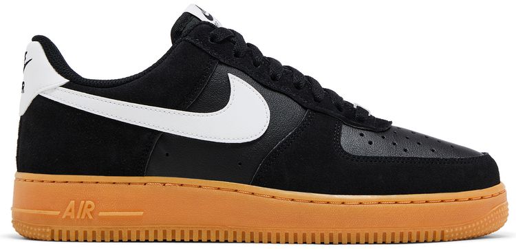 Nike Air Force 1 07 LV8 Gum Pack   Black