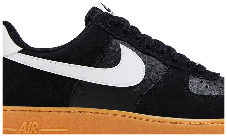 Nike Air Force 1 07 LV8 Gum Pack   Black