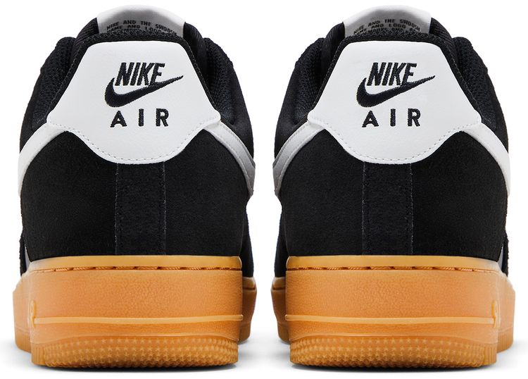 Nike Air Force 1 07 LV8 Gum Pack   Black