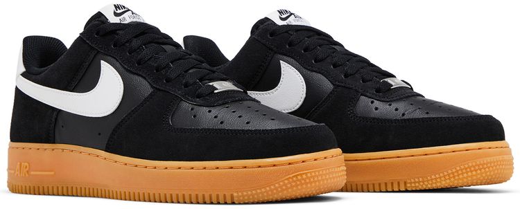Nike Air Force 1 07 LV8 Gum Pack   Black