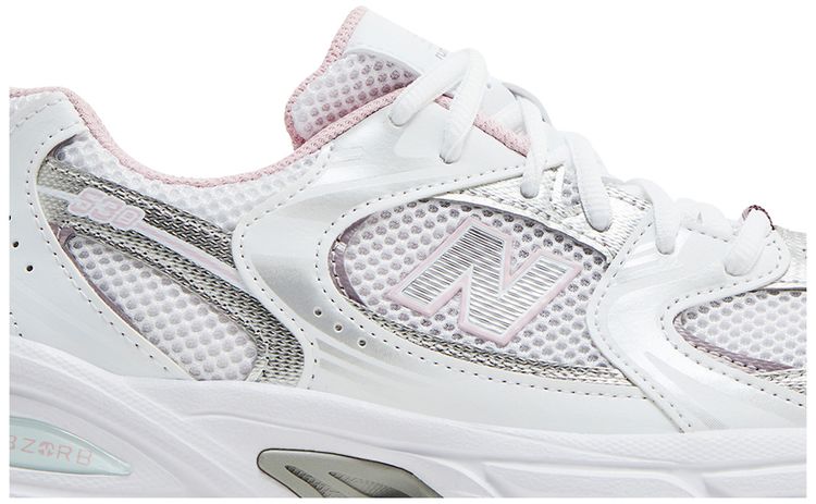 New Balance 530 Big Kid White Mid Century Pink