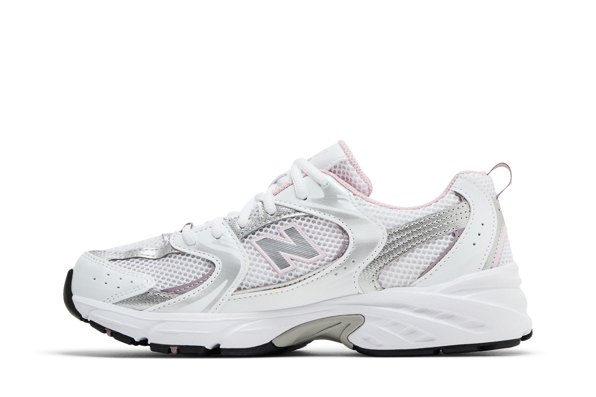 Buy New Balance 530 Big Kid 'White Mid Century Pink' - GR530GK | GOAT