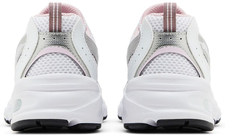 New Balance 530 Big Kid White Mid Century Pink