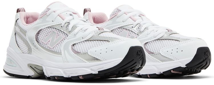 New Balance 530 Big Kid White Mid Century Pink