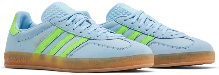 Adidas Wmns Gazelle Indoor Clear Sky Solar Green