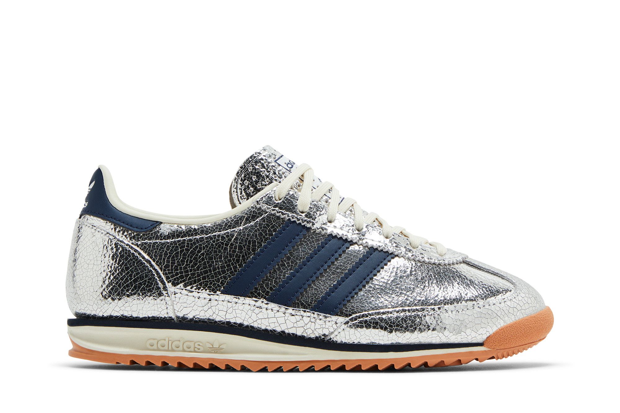 Buy Wmns SL72 OG 'Silver Metallic Collegiate Navy' - JH8654
