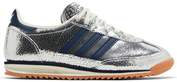 Adidas Wmns SL72 OG Silver Metallic Collegiate Navy