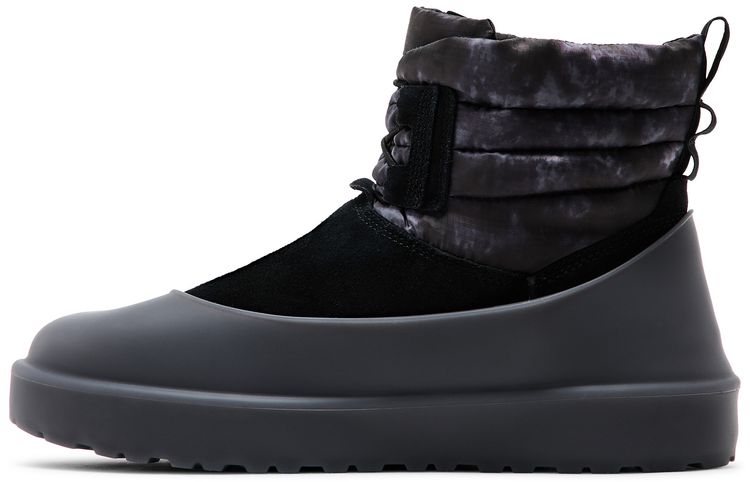 UGG Classic Mini Lace Up Weather Smokescreen Boot Black