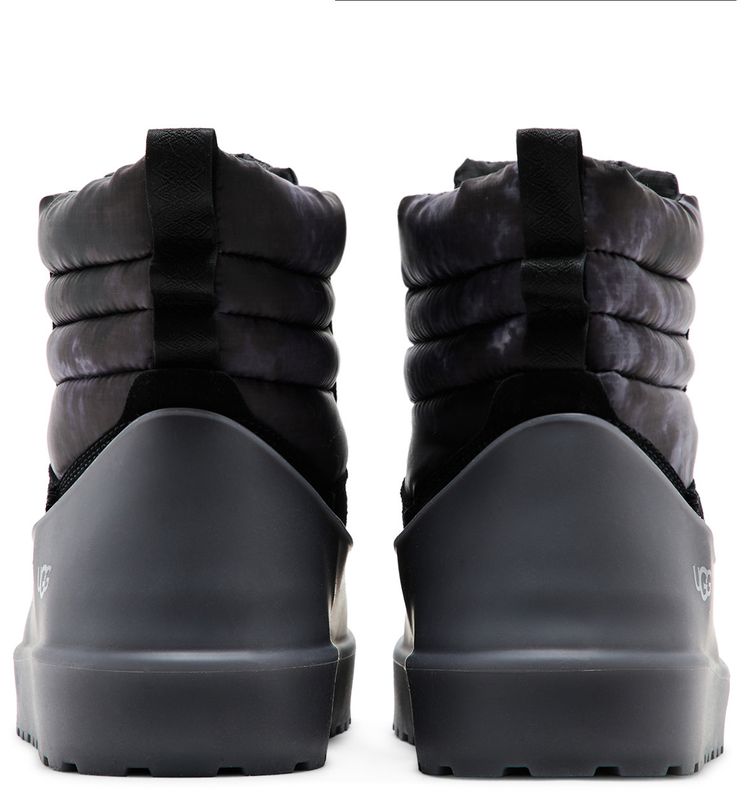 UGG Classic Mini Lace Up Weather Smokescreen Boot Black