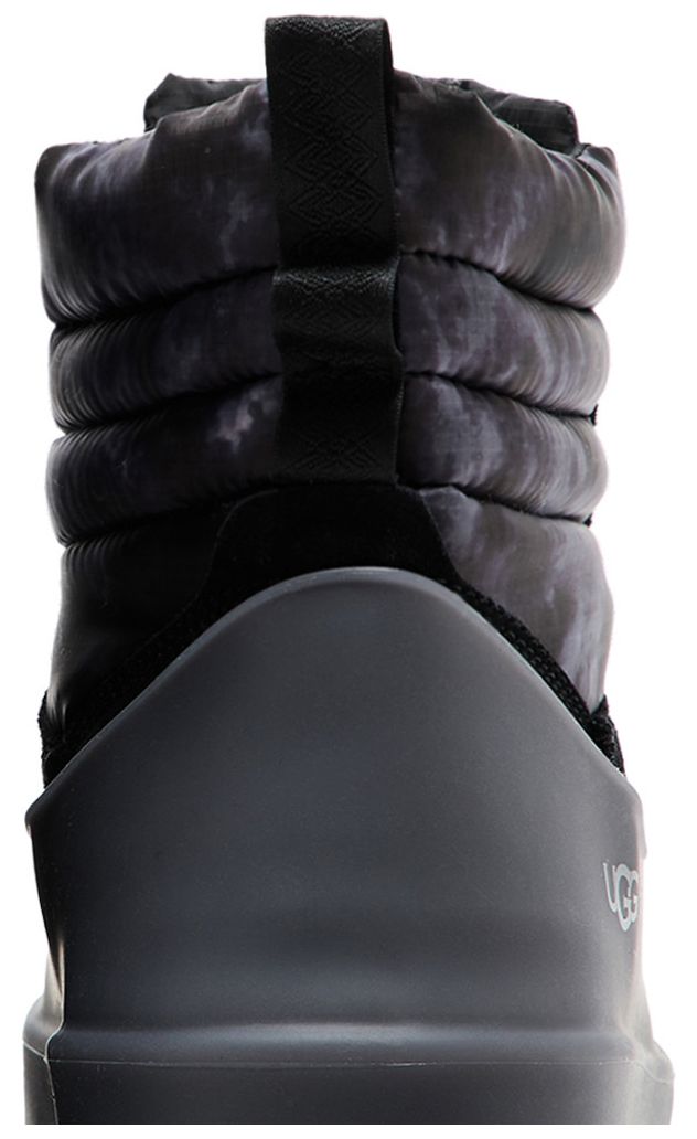 UGG Classic Mini Lace Up Weather Smokescreen Boot Black