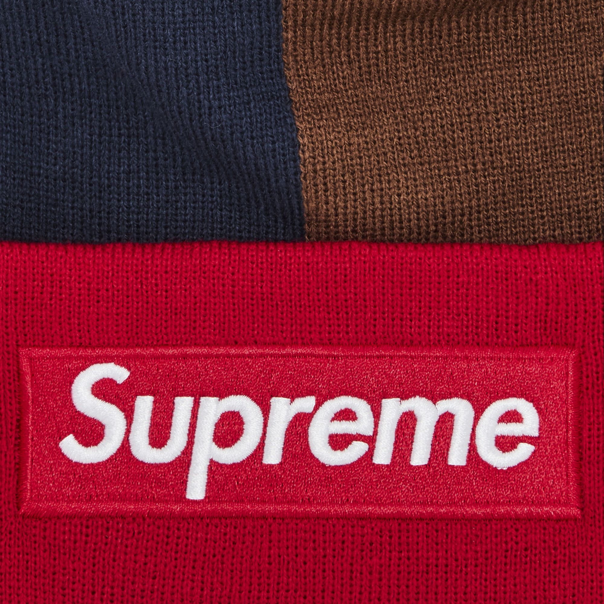 Buy Supreme x New Era Box Logo Beanie 'Multicolor