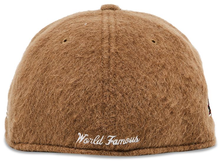 Supreme Mohair Box Logo New Era Camel